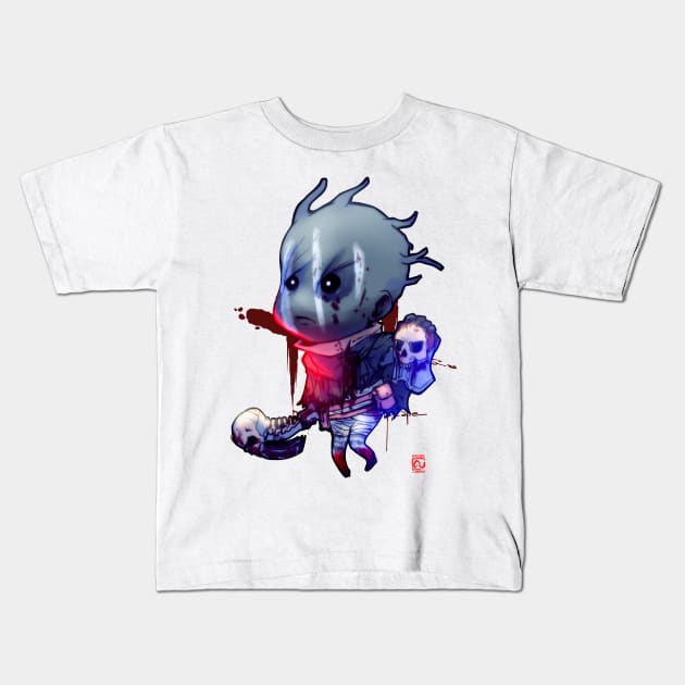 DBD CHIBI Killer wraith Kids T-Shirt by ArchiriUsagi